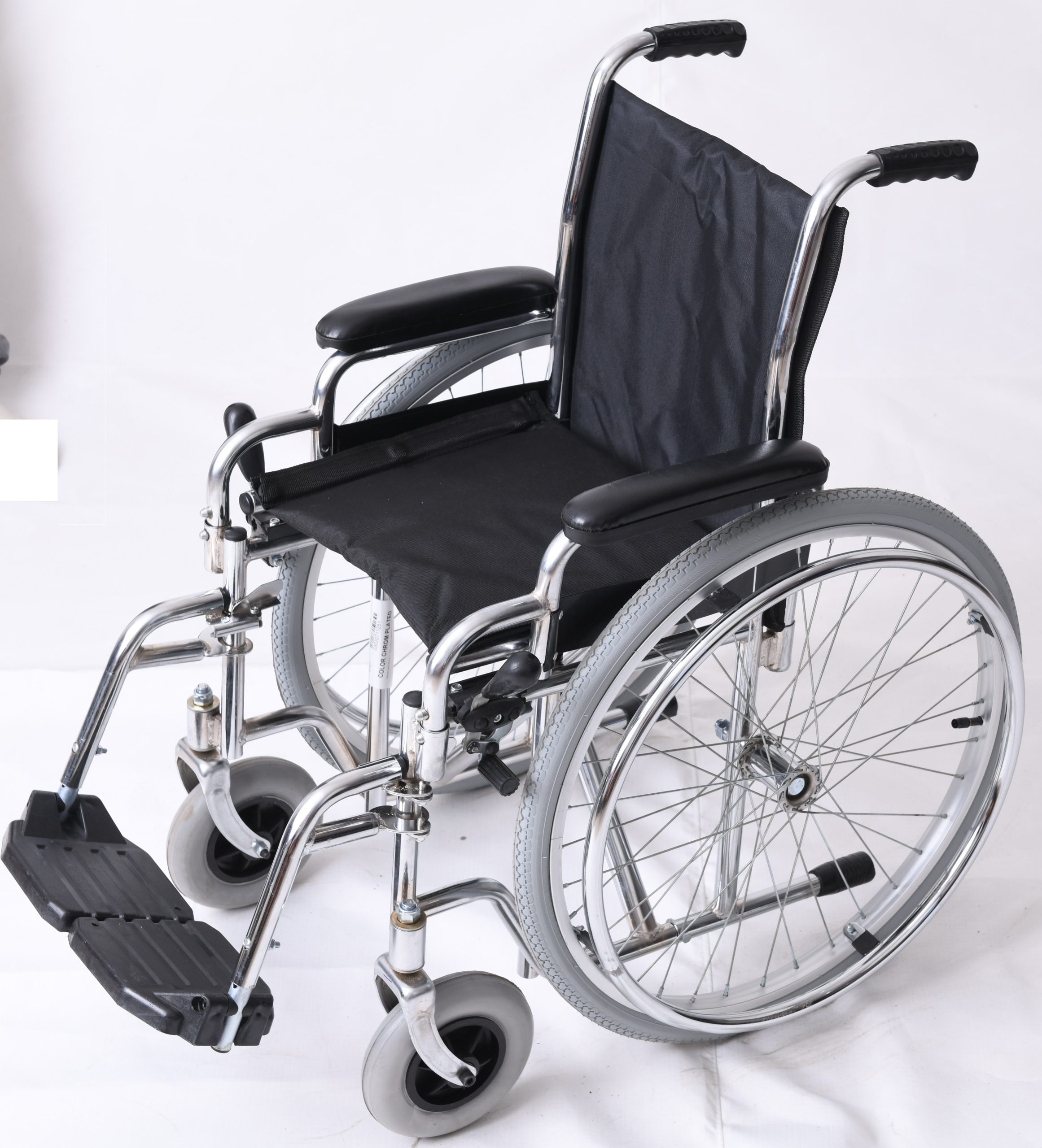 ویلچر اطفال مدل 723 آبکرم چرخ عقب بادی سایز 22 چرخ جلو توپر کد 20723001